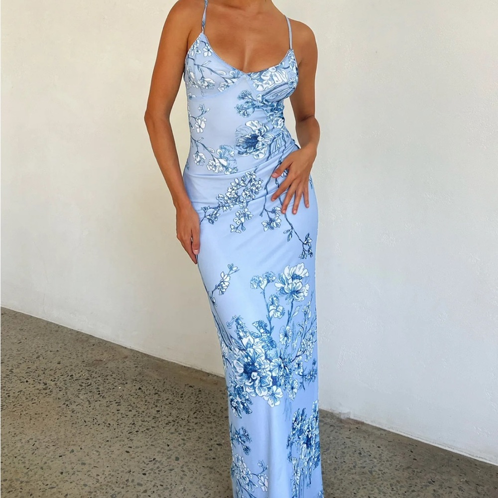 Blue Julianna Dress from Tiger Mist Size Small